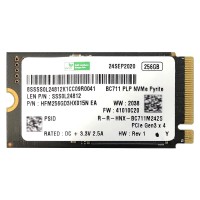 Накопитель SSD SK Hynix BC711 256Gb NVMe M.2 Gen3x4 (HFM256GD3HX015N)
