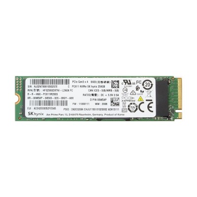 Накопитель SSD SK Hynix 256Gb NVMe M.2 Gen3x4 PC611 (HFS256GD9TNI)