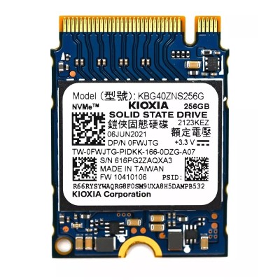 Накопичувач SSD KIOXIA 256Gb NVMe M.2 Gen3x4 (KBG40ZNS256G)