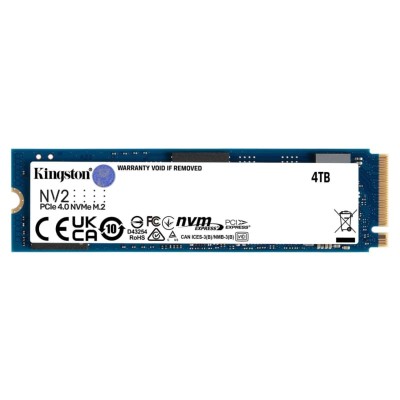 Накопитель SSD Kingston NV2 4TB M.2 NVME 2280 (SNV2S/4000G)