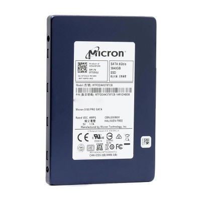 Накопичувач SSD Micron Enterprise 3.84tb 5100 PRO (MTFDDAK3T8TCB)