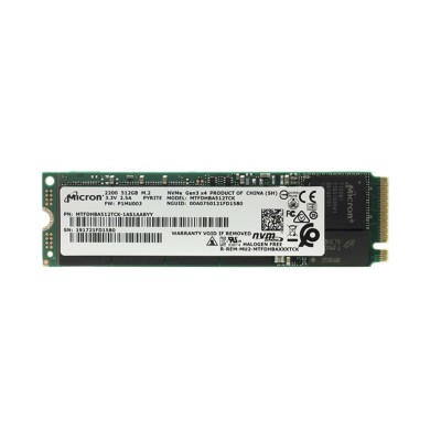 Накопитель SSD Micron 2200 512Gb NVMe M.2 Gen3x4 (MTFDHBA512TCK)