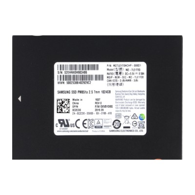 Накопитель SSD Samsung PM851a 1Tb SATA (MZ-7LE1T0D)