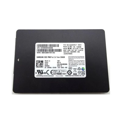 Диск SSD Samsung PM871A Enterprise SATA 2.5" 256 GB (MZ-7LN256B / MZ7LN256HMJP)