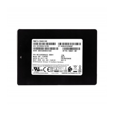 Диск SSD Samsung PM871b SATA 2.5" 256 GB (MZ-7LN256C / MZ7LN256HAJQ)