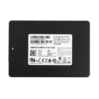 Диск SSD Samsung PM871b SATA 2.5" 512 GB (MZ-7LN512F / MZ7LN512HAJQ)