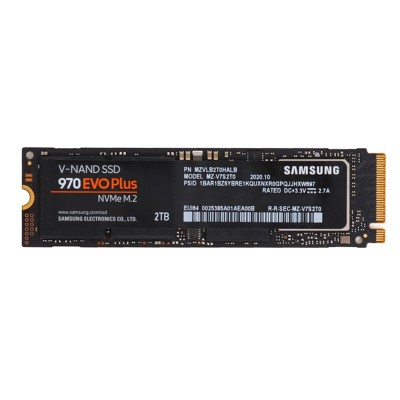 Накопичувач SSD Samsung 970 EVO PLUS 2Tb NVMe M.2 Gen3x4 (MZ-V7S2T0 / MZVLB2T0HALB)
