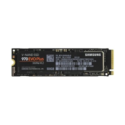 Накопитель SSD Samsung 970 EVO PLUS 500Gb NVMe M.2 Gen3x4 (MZ-V7S500)