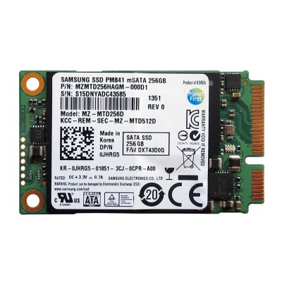 Накопичувач SSD Samsung PM841 256Gb mSATA (MZ-MTD256D / MZMTD256HAGM)