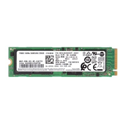 Накопитель SSD Samsung PM961 256Gb NVMe M.2 (MZ-VLW256A / MZVLW256HEHP-000D1)