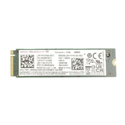 Накопичувач SSD Union Memory AM630 512Gb NVMe M.2 Gen4x4 (RPETJ512MGE2QDQ)
