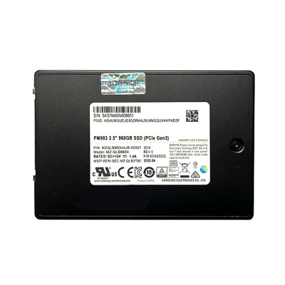 Диск SSD SATA 2.5" 960 GB U.2 Samsung PM98З (MZQLB960HAJR-00007)