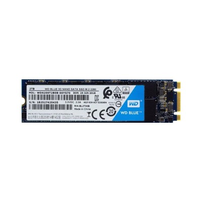 Накопичувач SSD WD Blue 2Tb M.2 SATA (WDS200T2B0B)