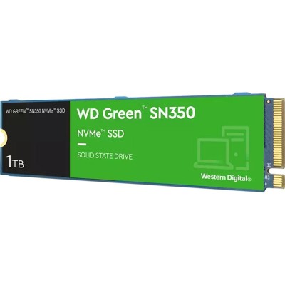 Накопичувач SSD Western Digital WD Green SN350 1Tb NVMe M.2 Gen3x4 (WDS100T360C)