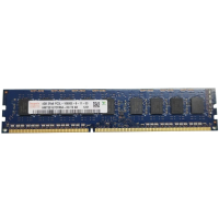Оперативная память SK Hynix 4Gb DDR3-1333 PC3L-10600E (HMT351U7CFR8A-H9) UDIMM ECC Unbuffered
