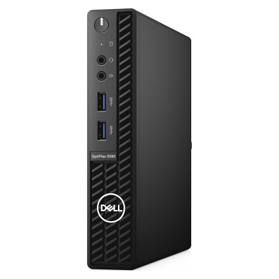 Комп'ютер Dell Optiplex 3080 Micro (Intel Core i3-10100T / 8Gb DDR4-2666 / SSD 128Gb)