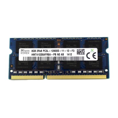 Оперативна пам'ять SK Hynix 8Gb DDR3-1600 PC3L-12800S (HMT41GS6AFR8A-PB) SODIMM Non-ECC Small Outline